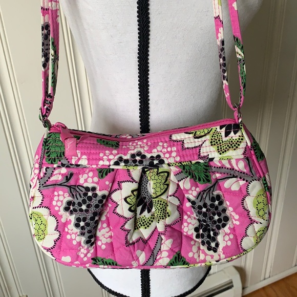 Vera Bradley Priscilla Pink Small Handbag NEW - Picture 2 of 6